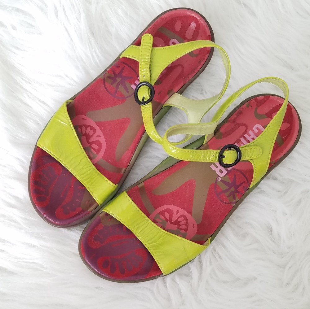 Lime Green Camper Sandal 35